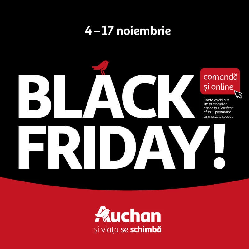 Black Friday la hipermarketul Auchan